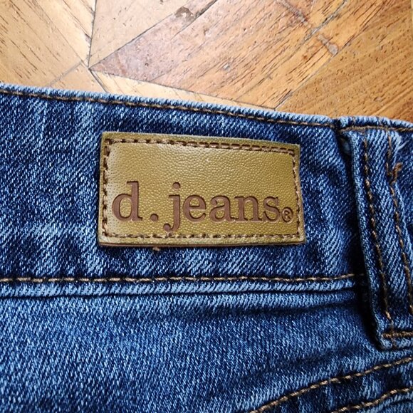 D. Jeans Cropped Pedal Pusher Jeans Size 14 - Picture 11 of 11
